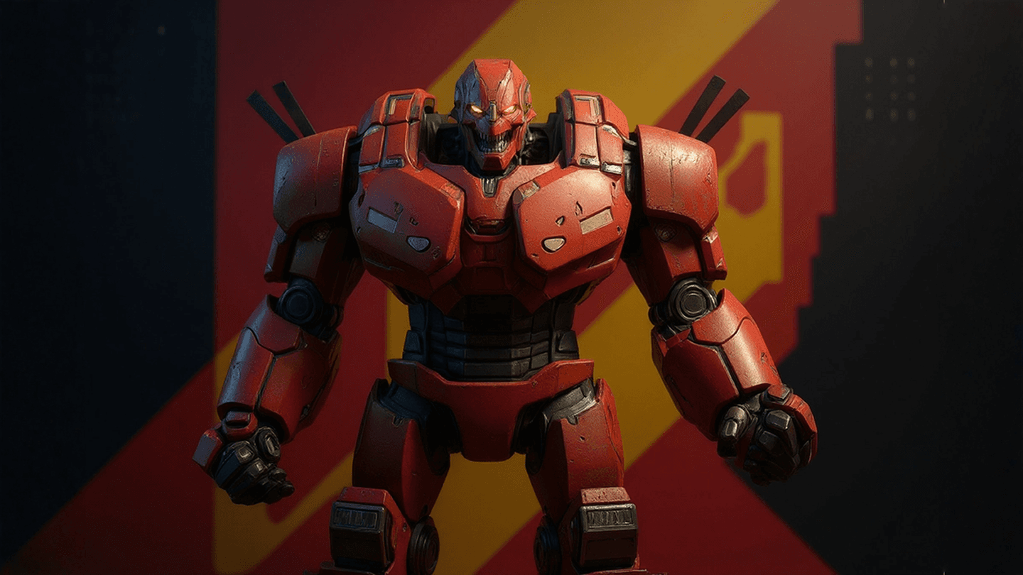 Esempio dell'output del generatore di immagini 3D AI di alta qualità.