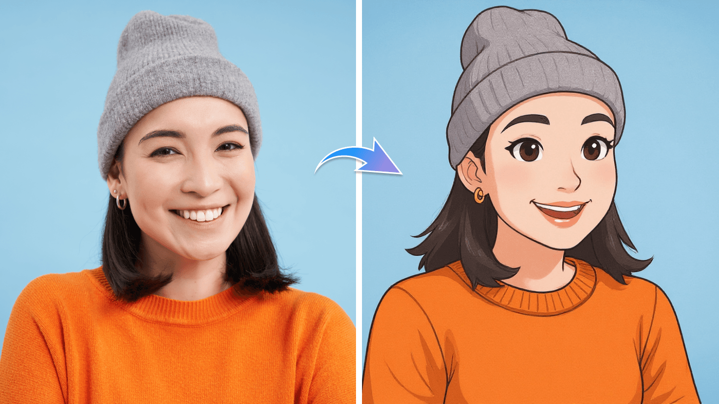 Example of the high-quality AI Avatar Generator  output.