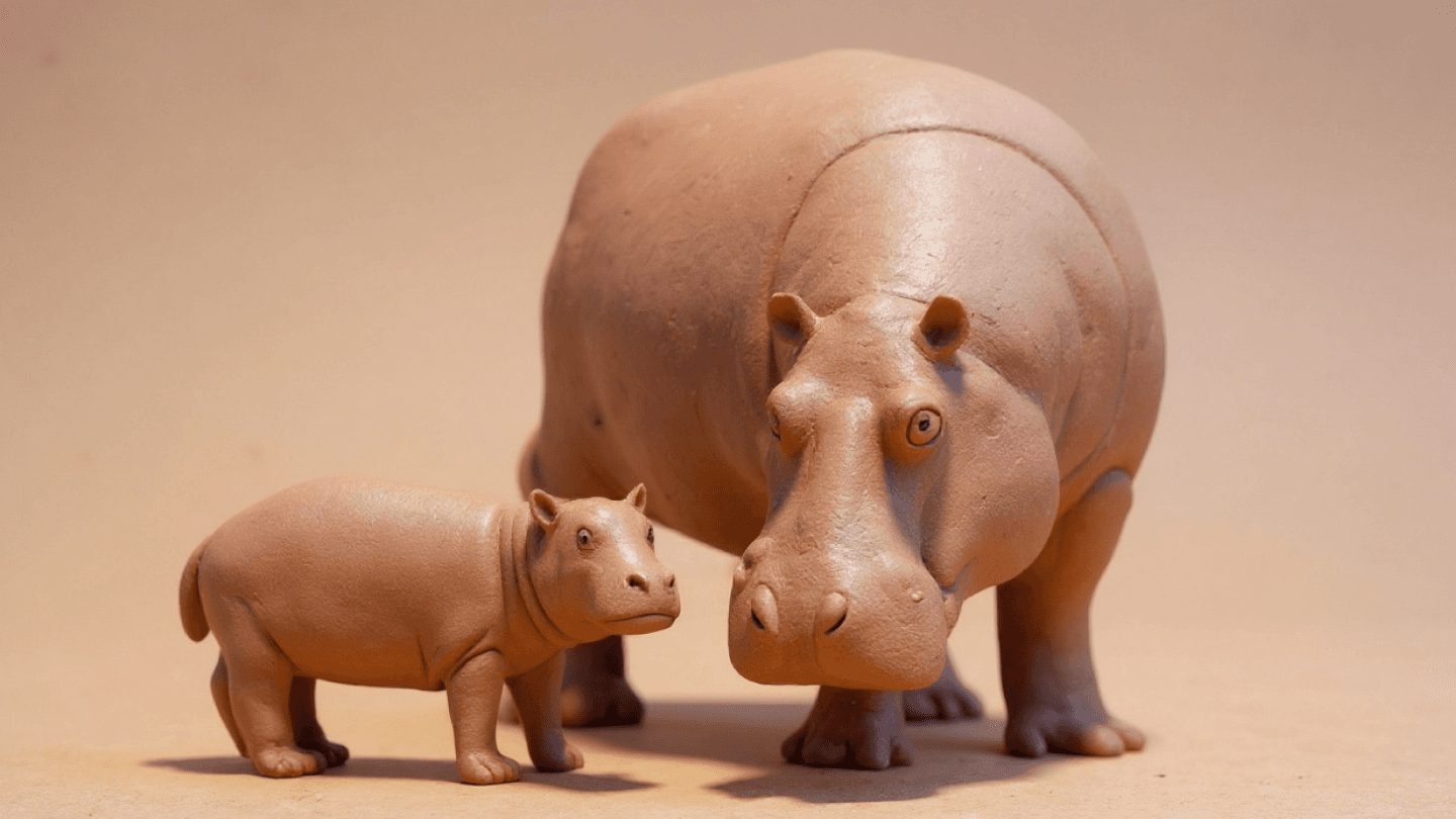 Esempio del output dell'AI Clay Art Generator di alta qualità.