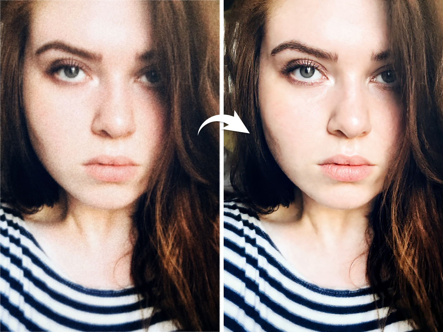 Example of the high-quality AI Image Denoiser  output.