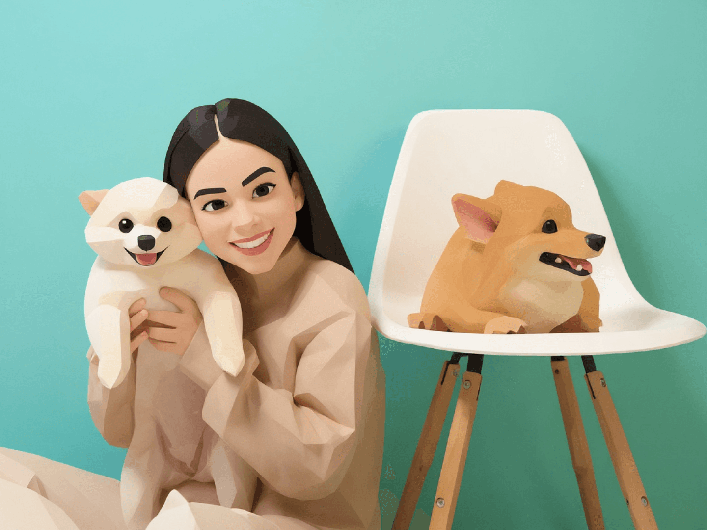 Passo 2 per utilizzare AI Low Poly Generator.