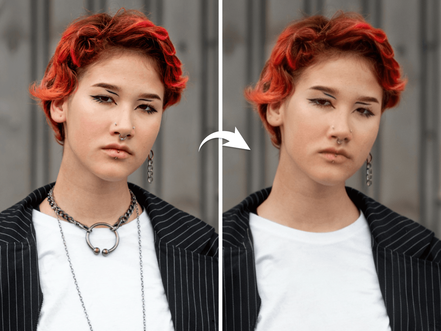 Example of the high-quality AI Object Remover output.