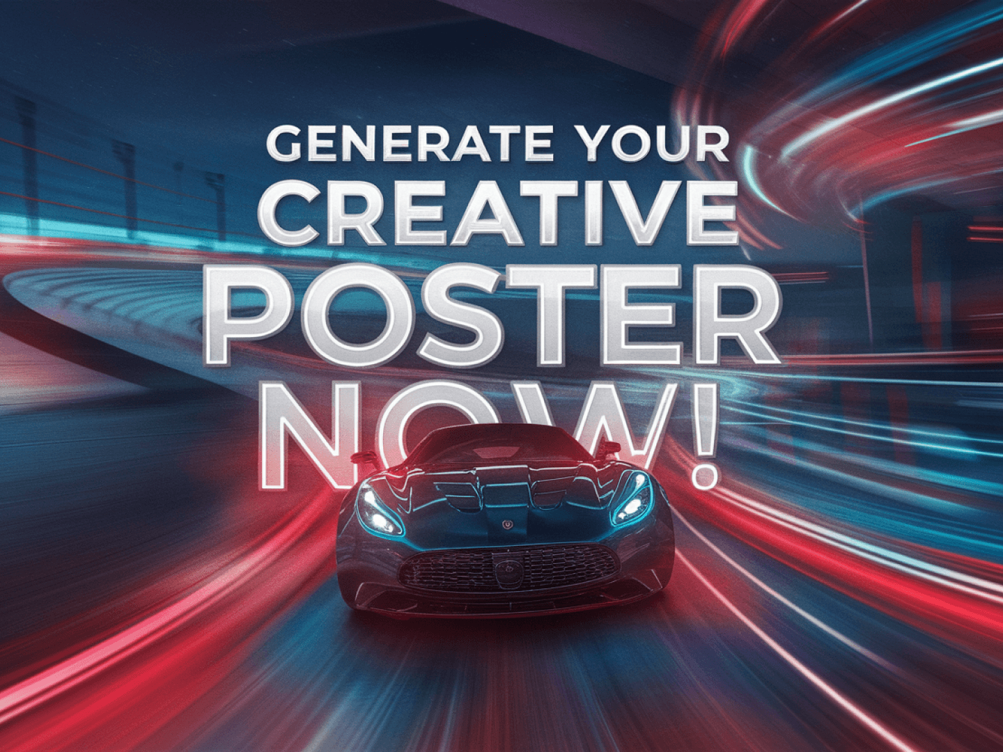 Step 3 for using AI Poster Generator.