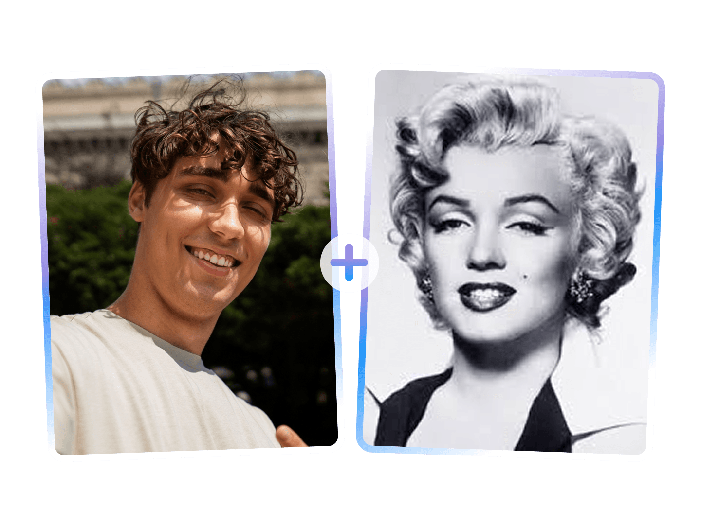 Passo 1 per utilizzare AI Selfie con Celebrity.