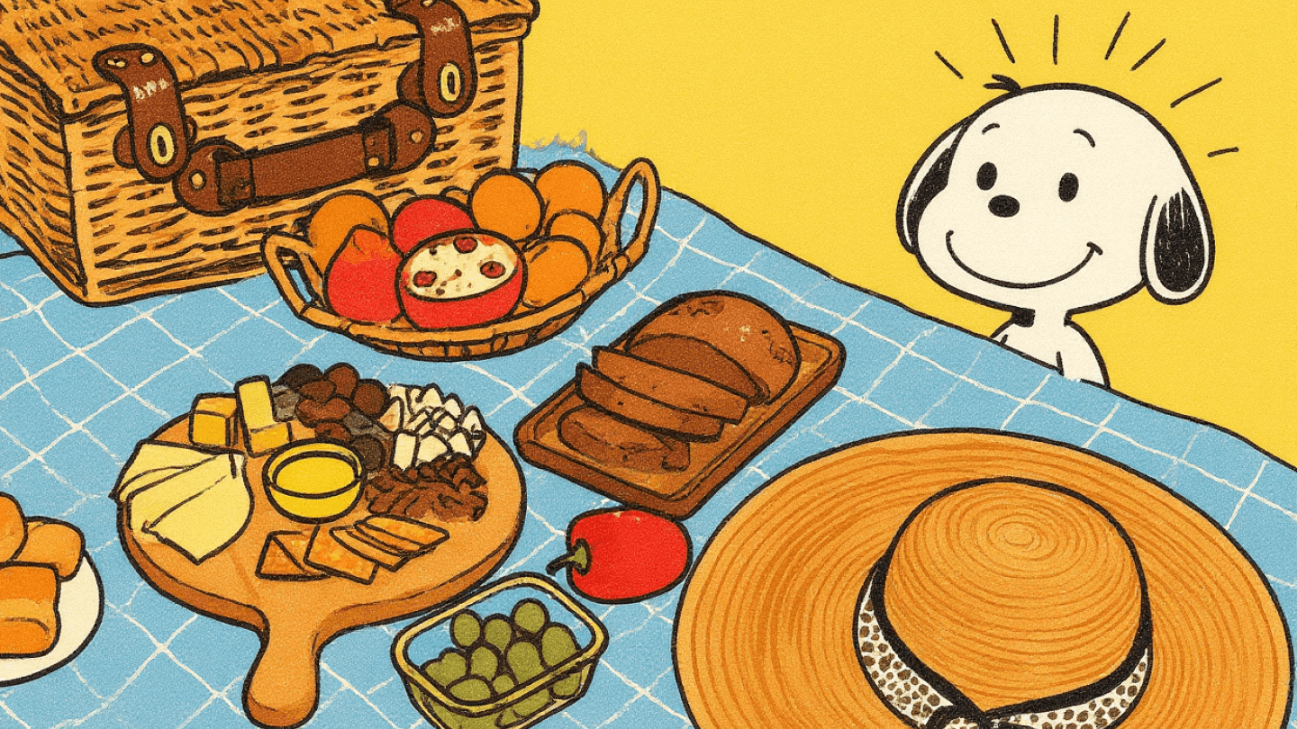 Esempio dell'output del generatore di stile AI Snoopy di alta qualità.