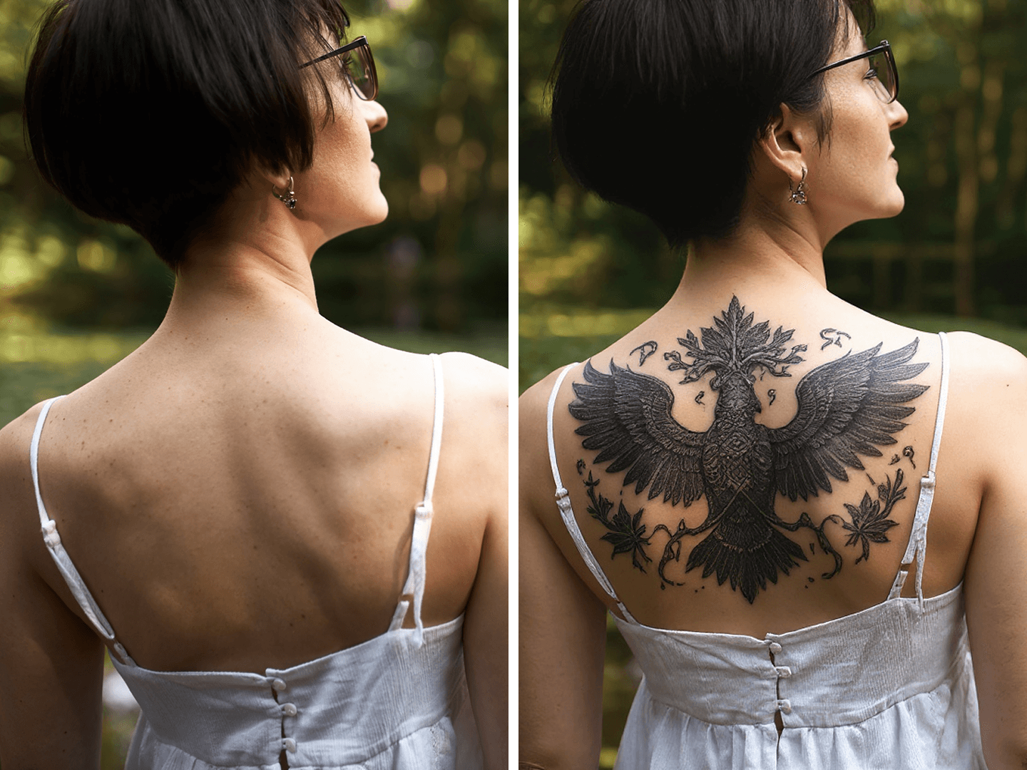 Example of the high-quality AI Tattoo Generator  output.