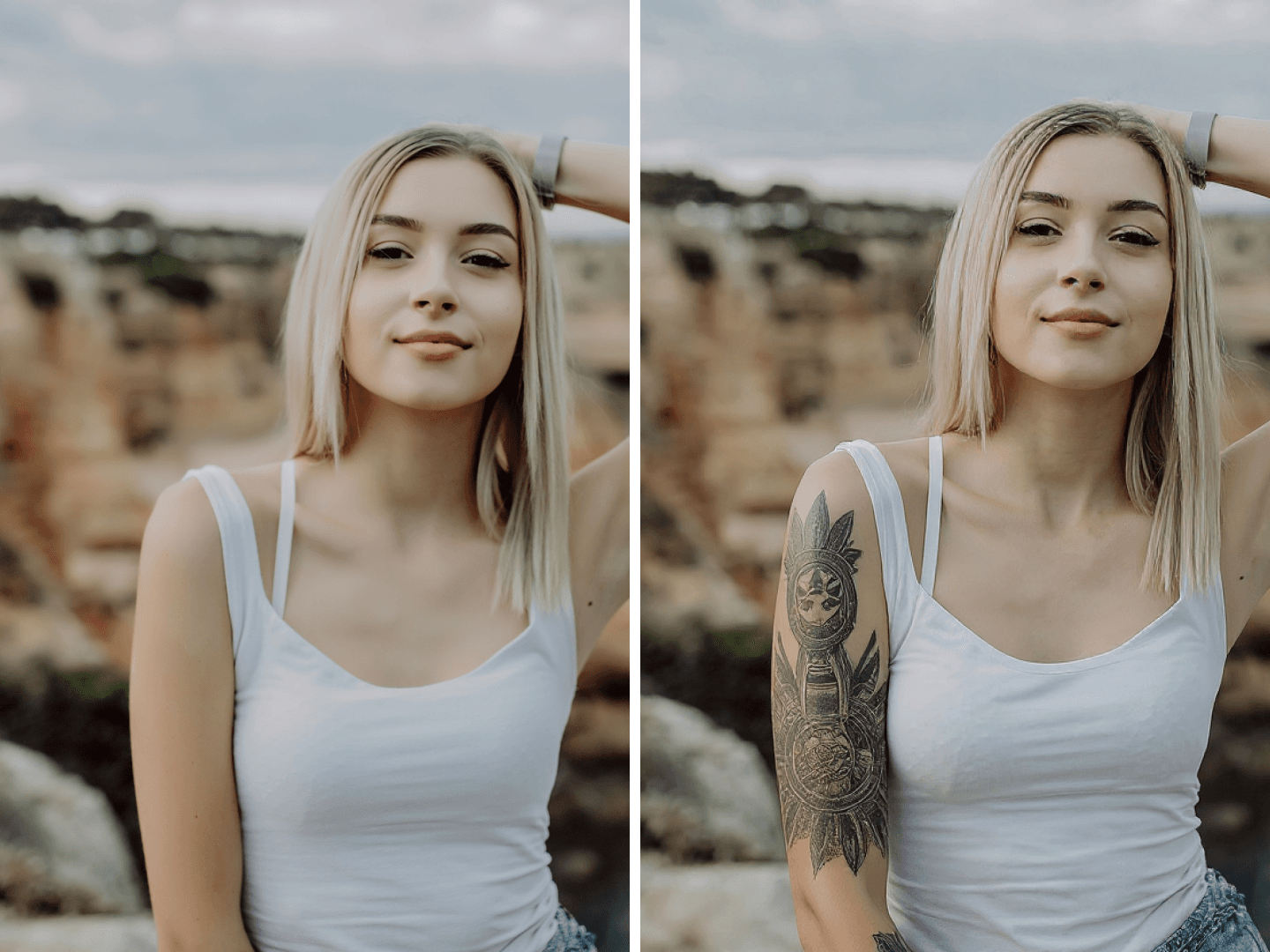 Example of the high-quality AI Tattoo Generator  output.