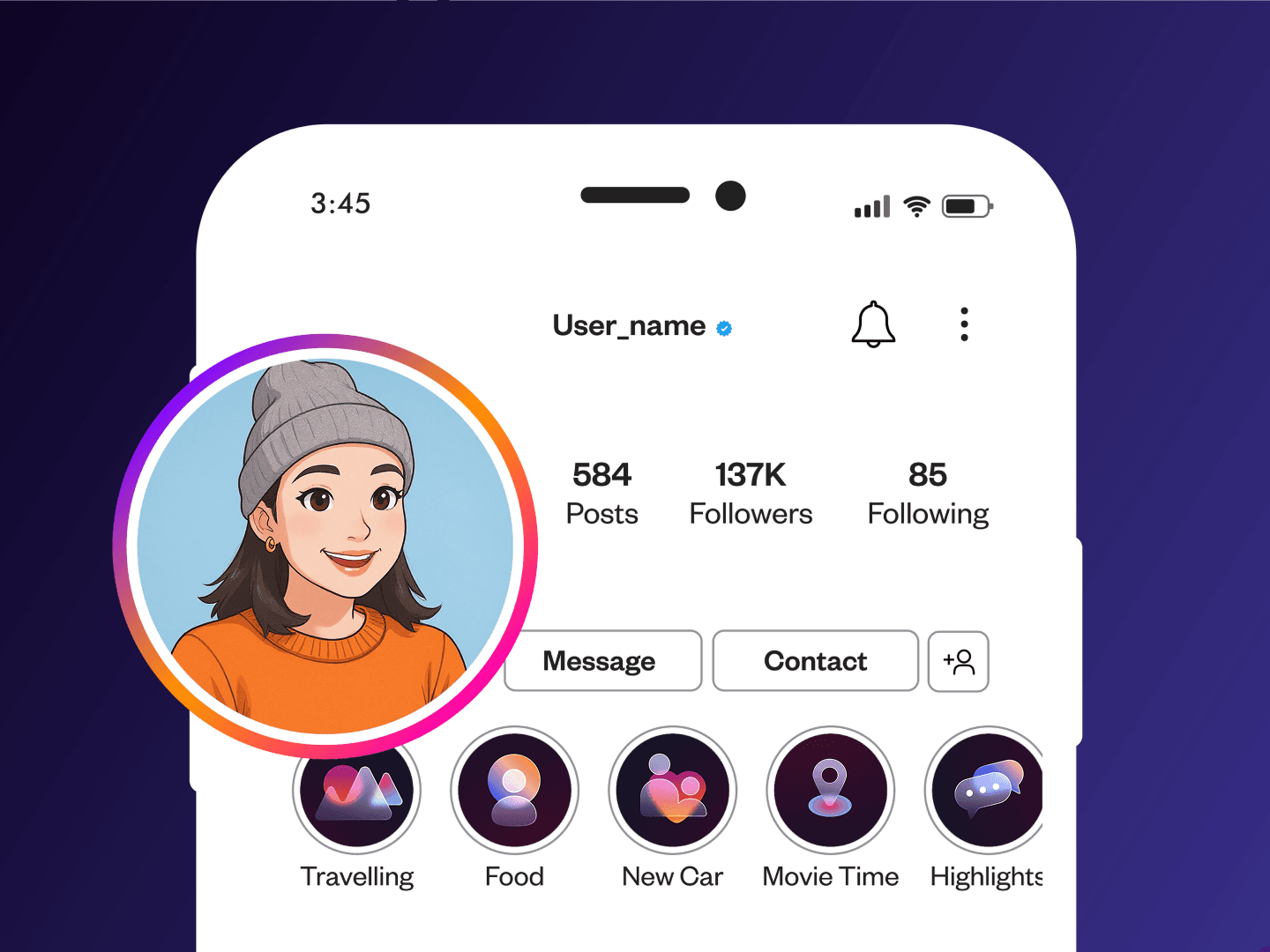 Creative use of AI Avatar Generator .