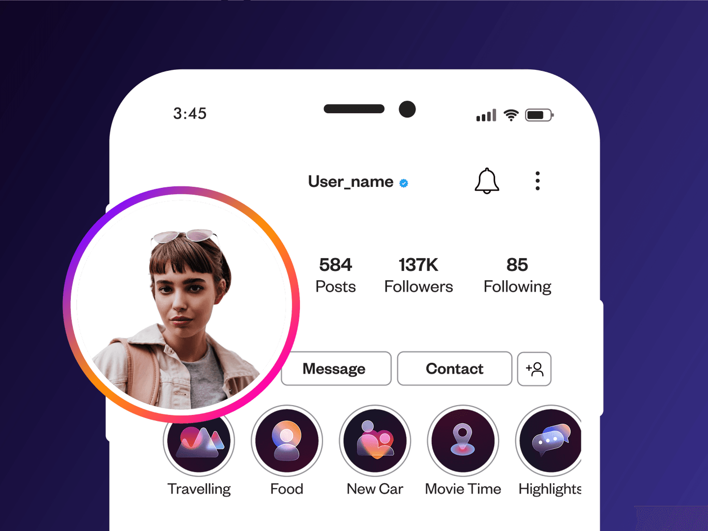 Creative use of AI Background Remover.