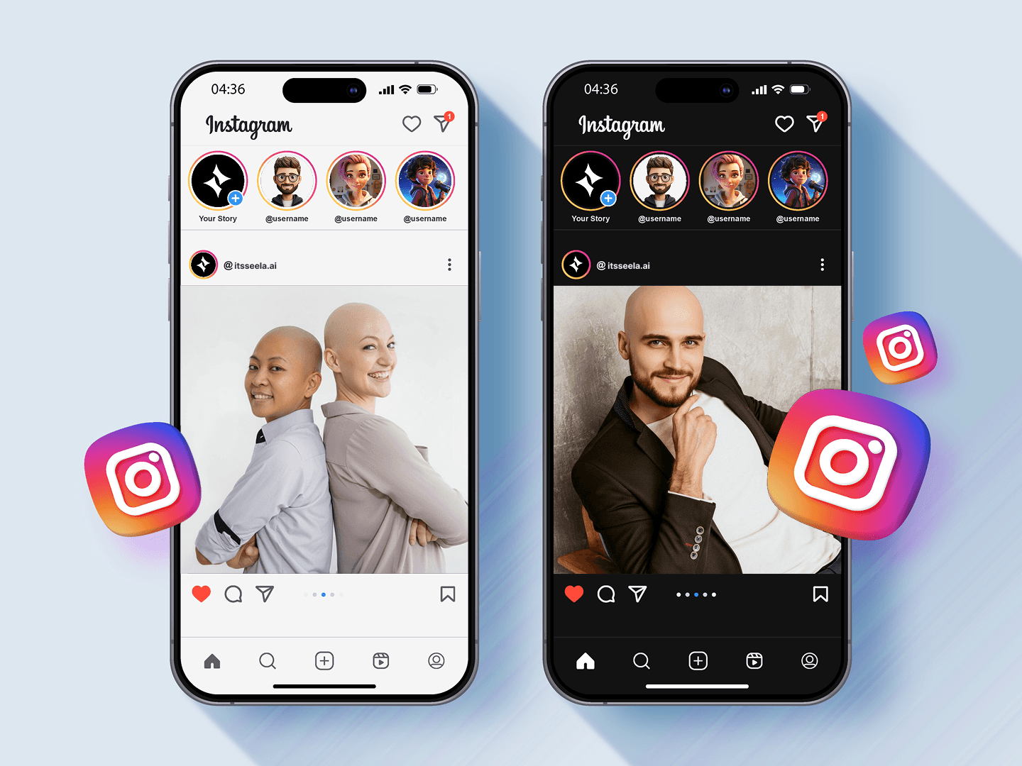Uso creativo del filtro Calvo AI.