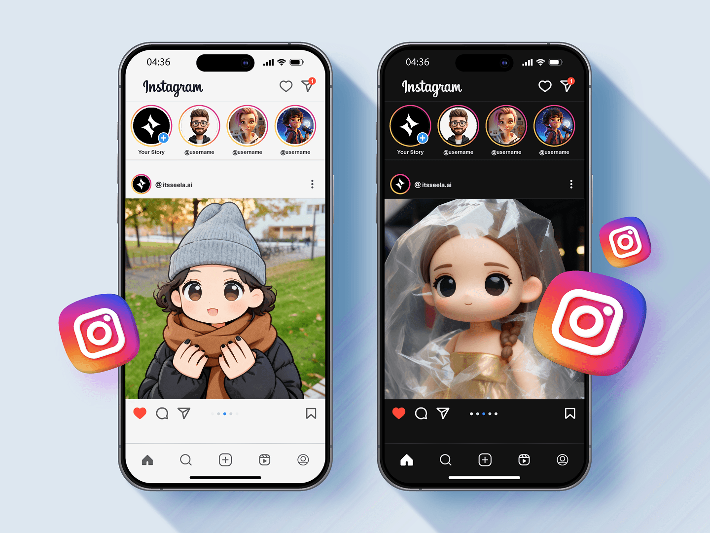 Uso creativo di AI Chibi Maker.