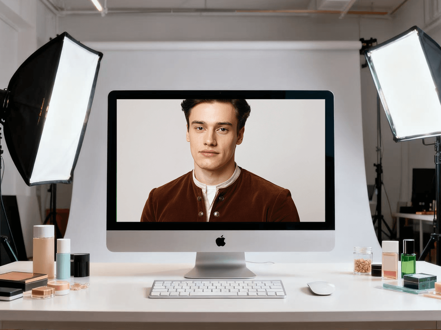 Creative use of AI Clothes Changer .