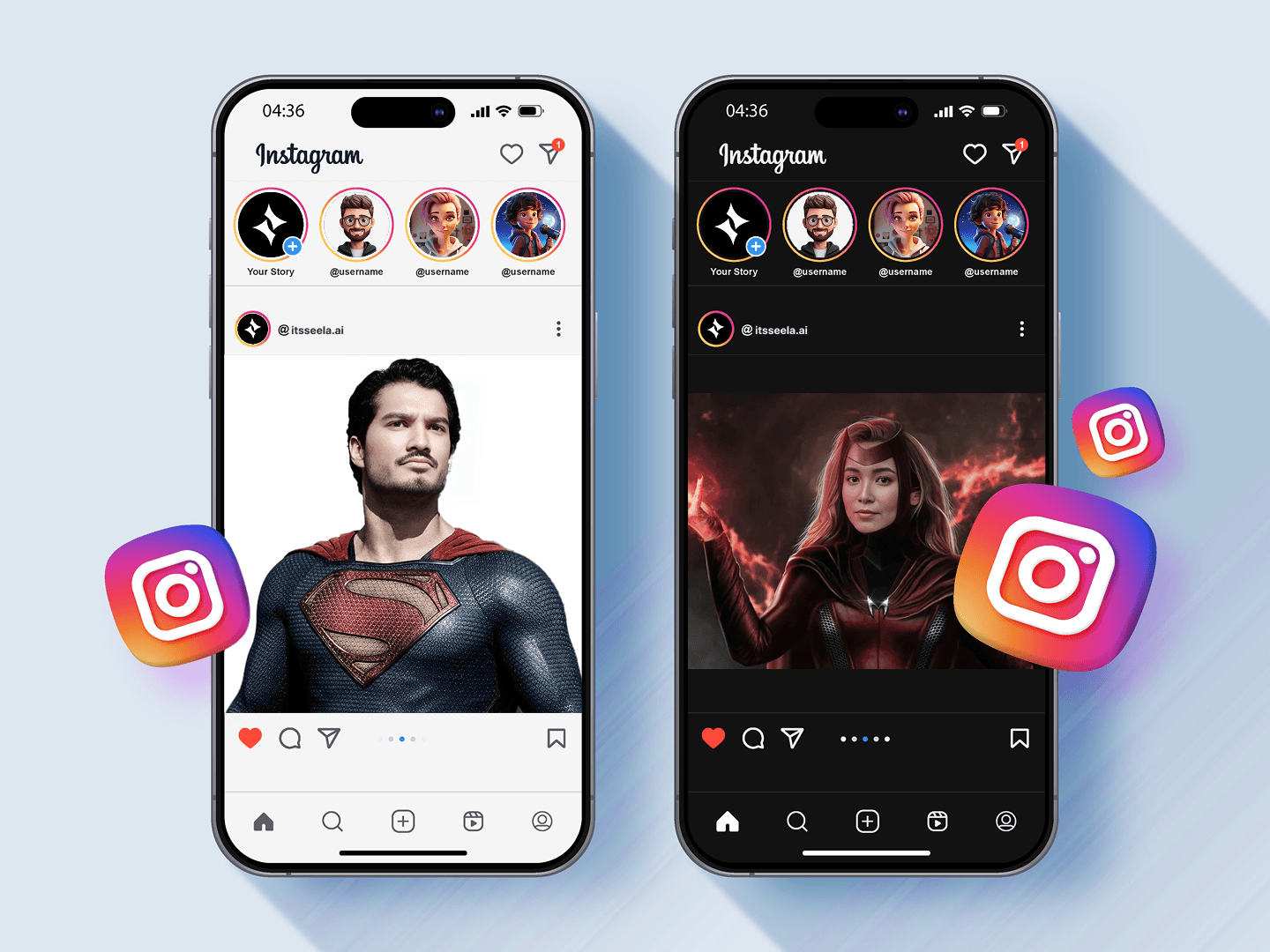 Uso creativo di AI Face Swap.