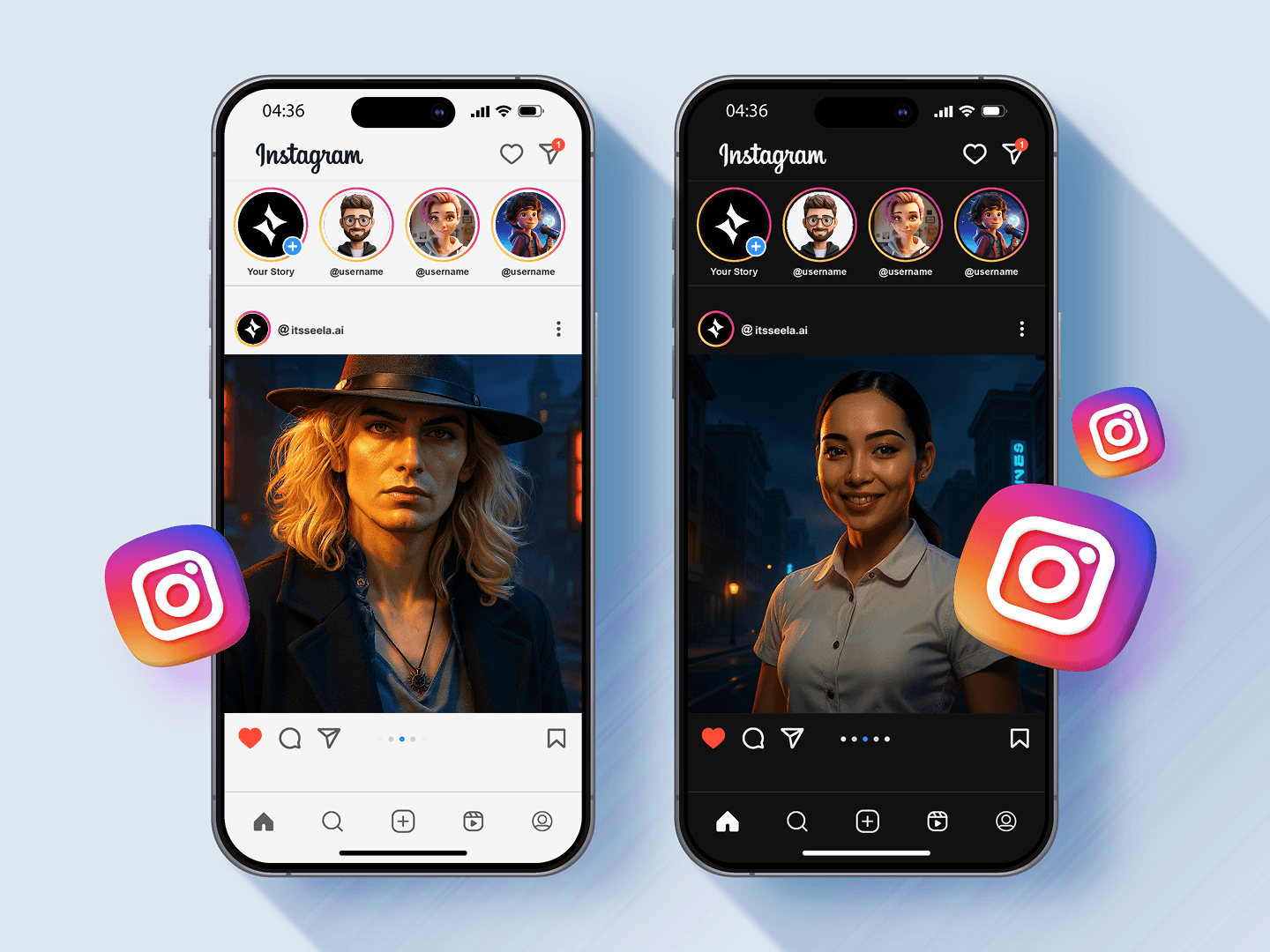 Uso creativo del filtro AI GTA.