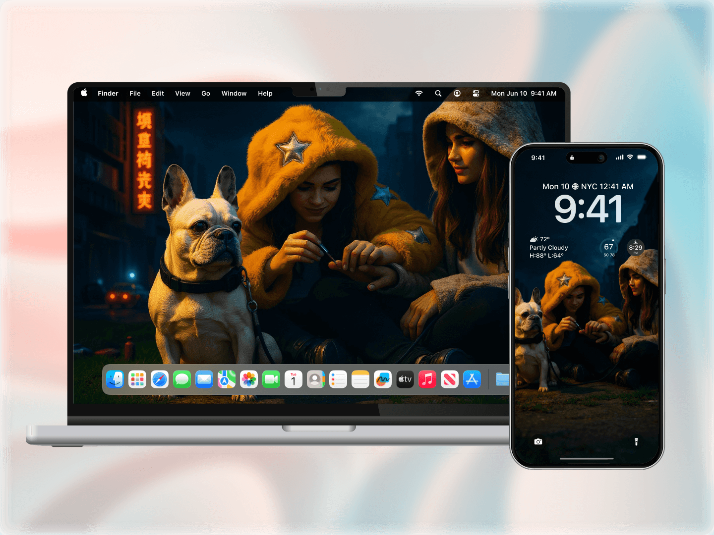 Uso creativo del filtro AI GTA.