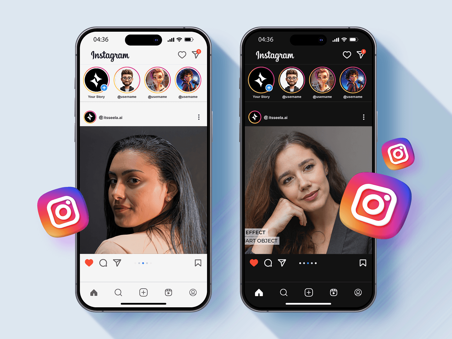 Creative use of AI Image Denoiser .