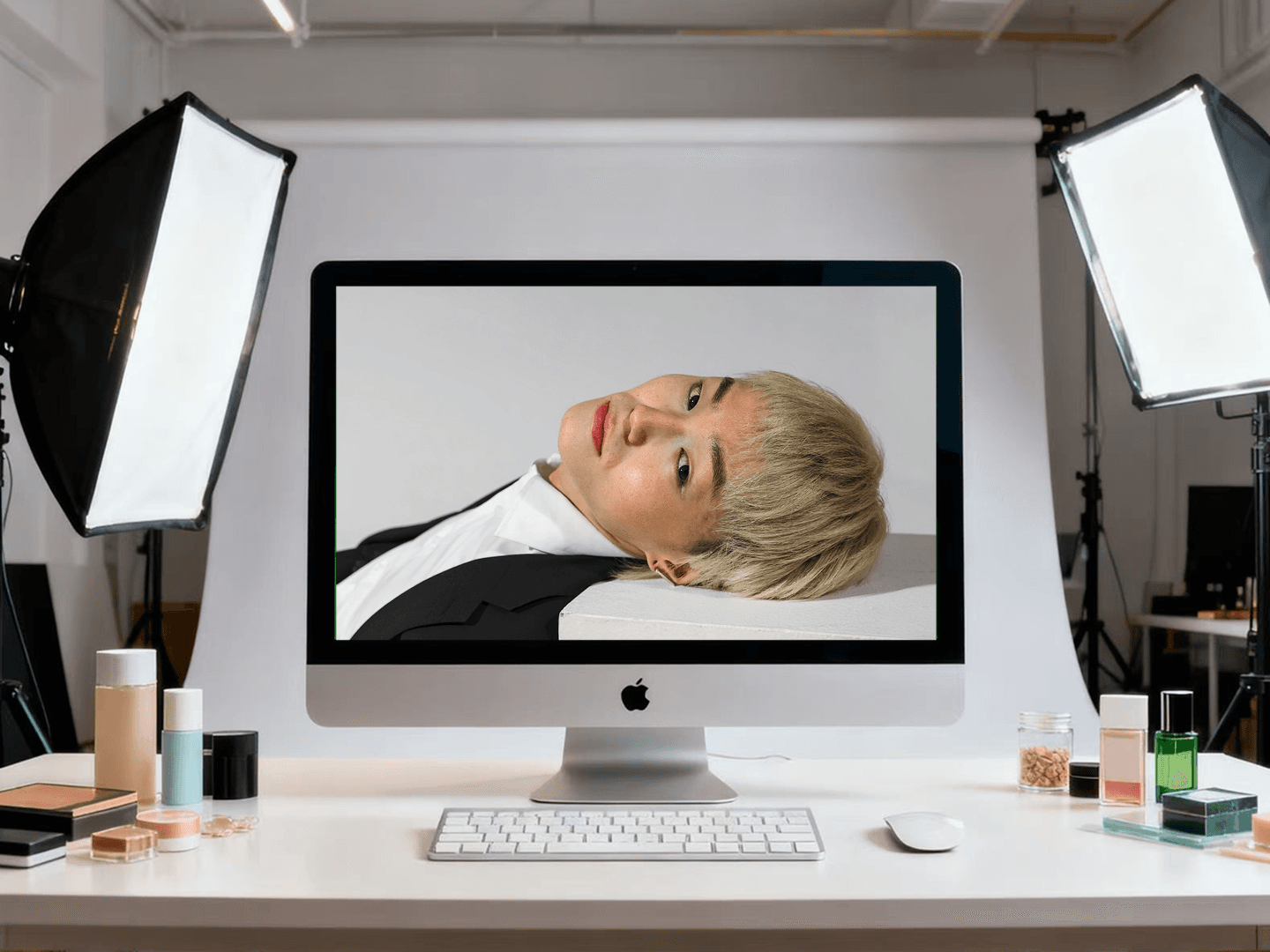 Creative use of AI Photo Colorizer .