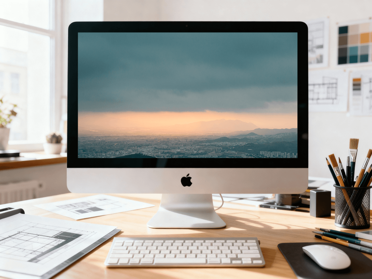 Creative use of AI Sky Replacement .