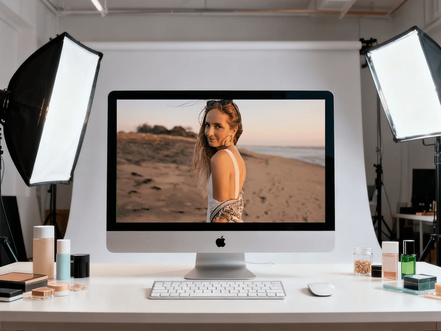 Creative use of AI Sky Replacement .