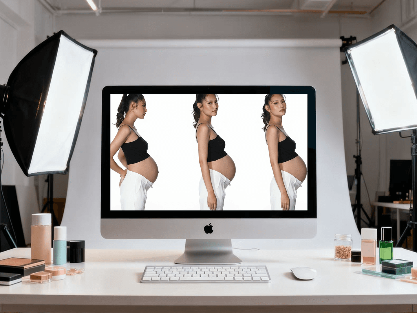 Uso creativo di Pregnant AI Generator.