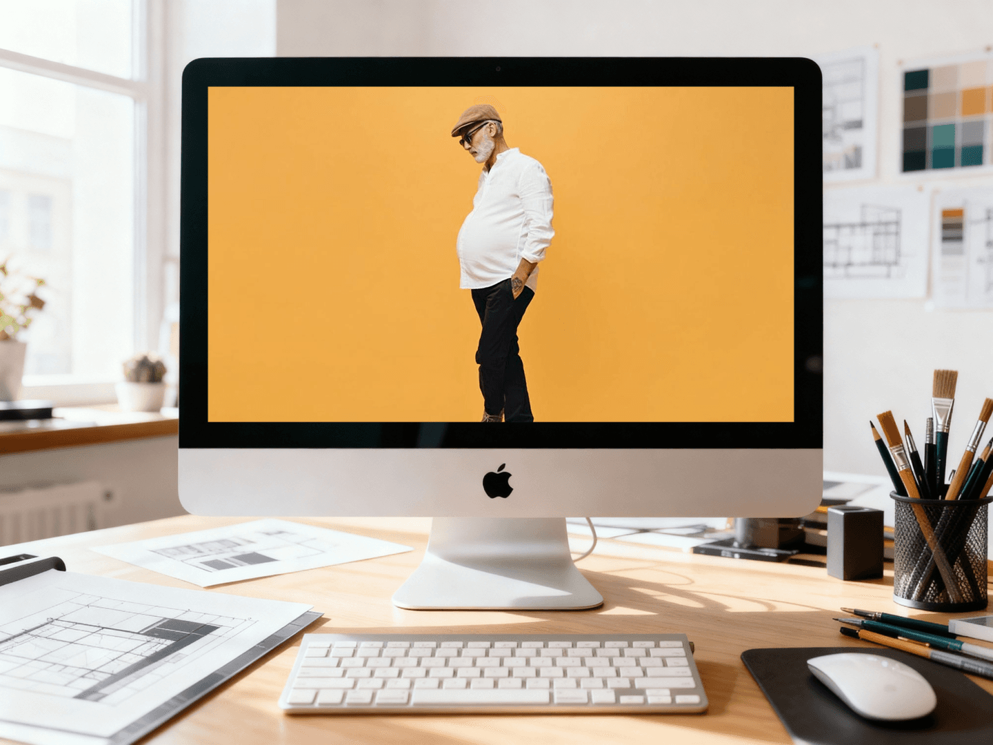 Uso creativo di Pregnant AI Generator.