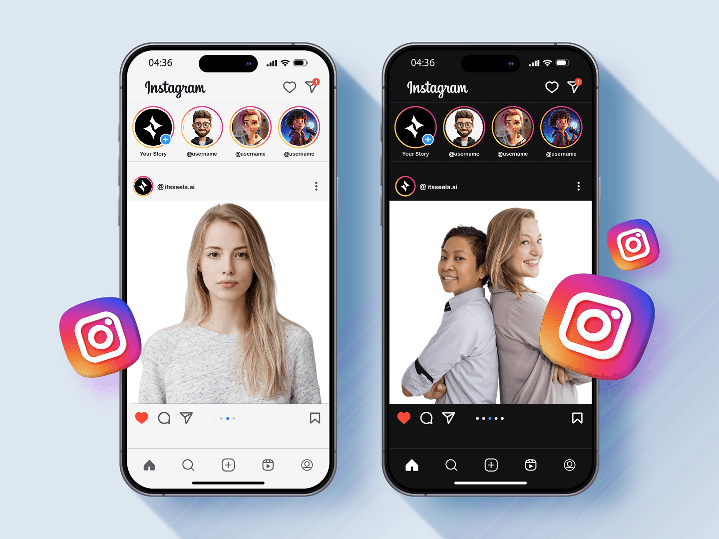 Creative use of White Background Generator.