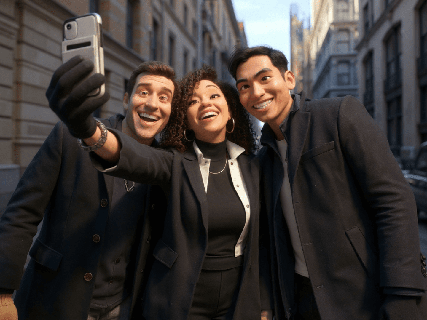 Esempio dell'output di alta qualità del generatore AI di Pixar.