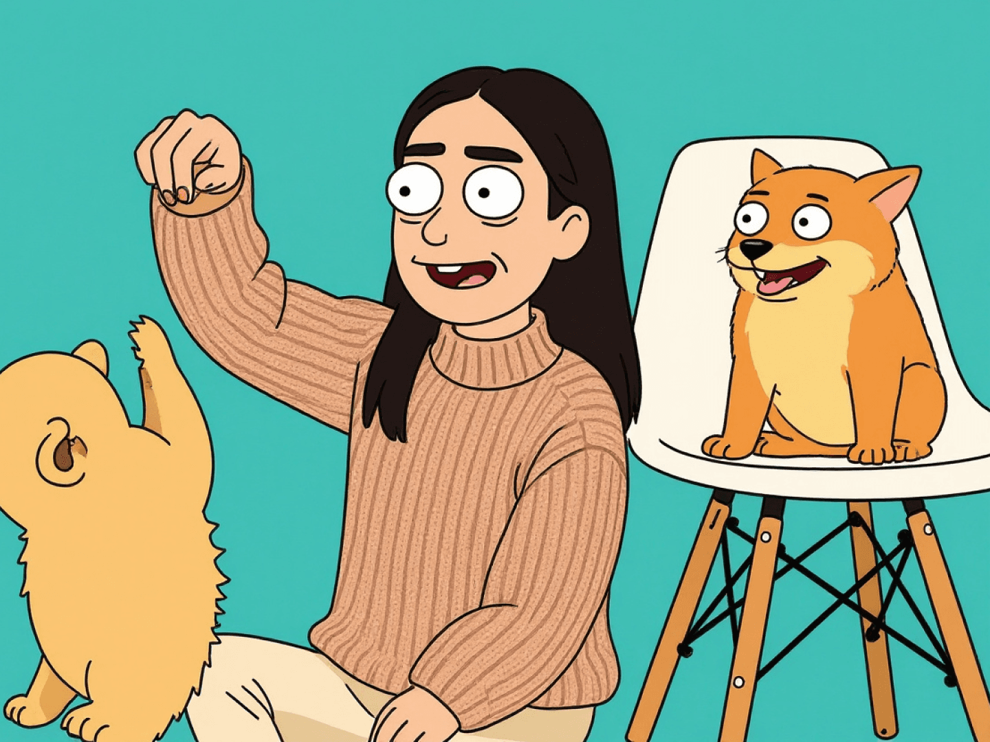 Esempio dell'output di alta qualità del generatore di AI di Rick and Morty.