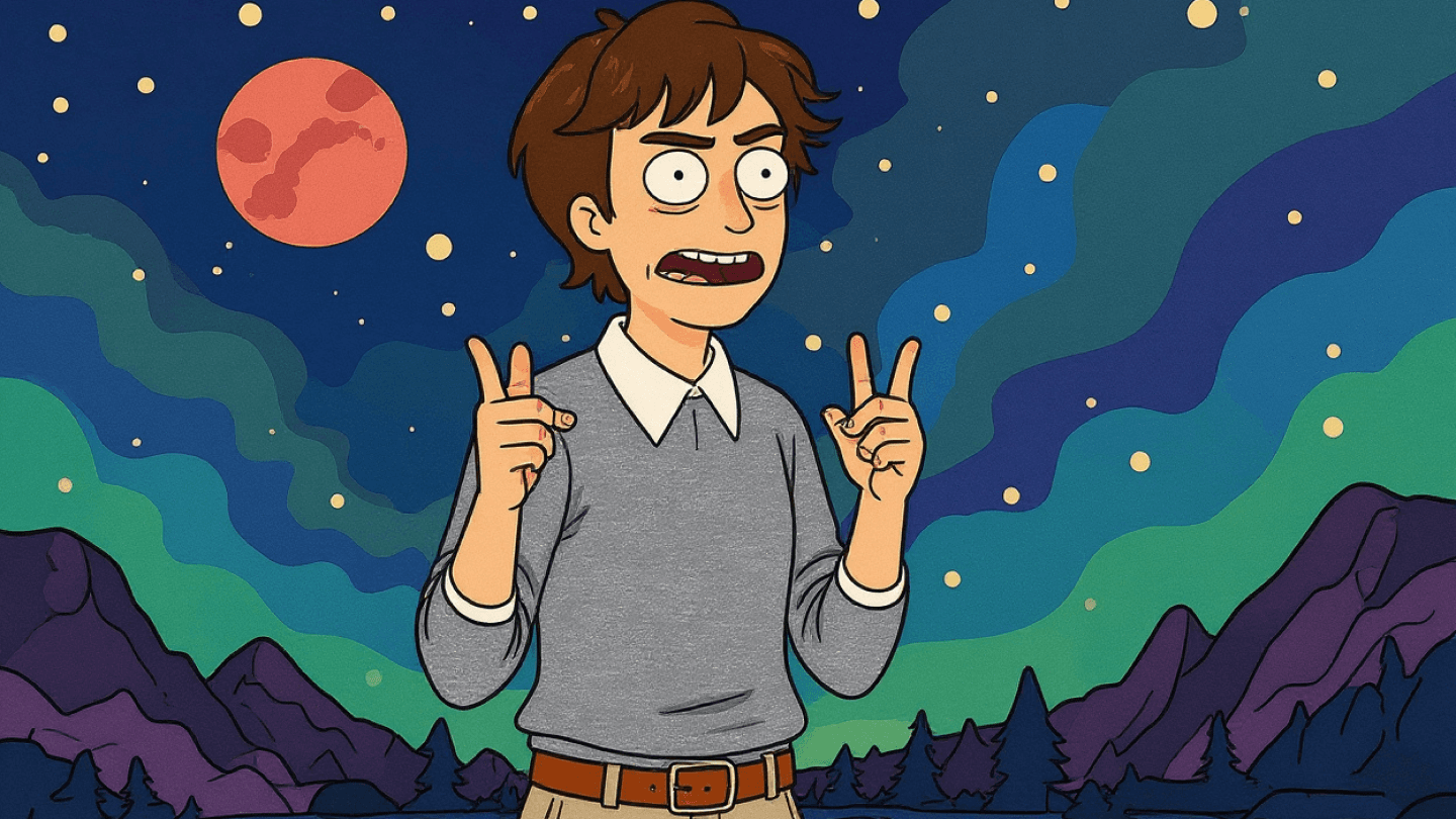 Esempio dell'output di alta qualità del generatore di AI di Rick and Morty.