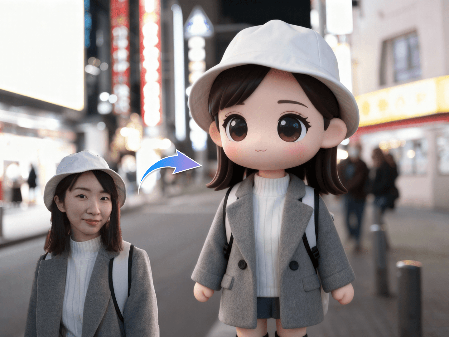 Preview of Creatore di Chibi IA effect