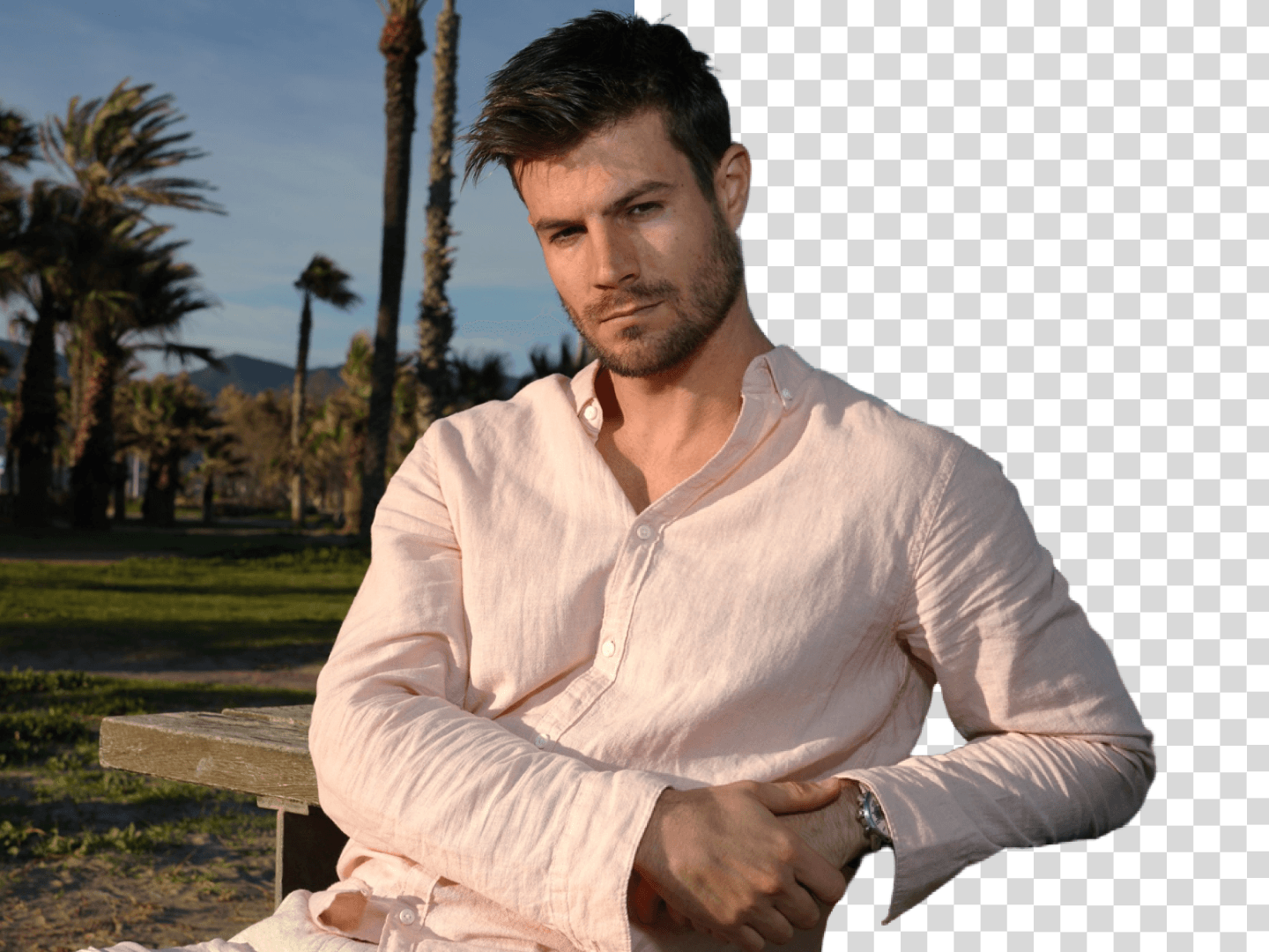 Preview of AI Background Remover tool