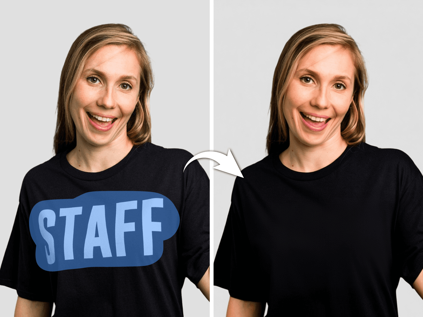 Preview of AI Object Remover tool