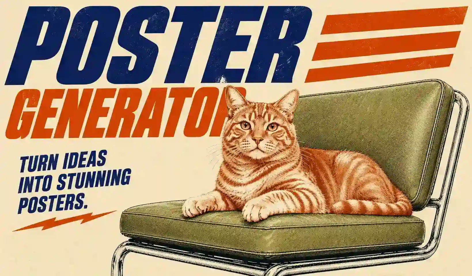 Preview of AI Poster Generator tool