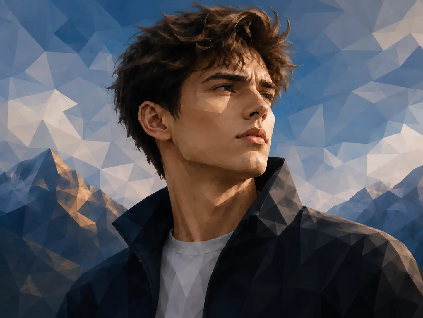 Preview of AI Low Poly Generator effect
