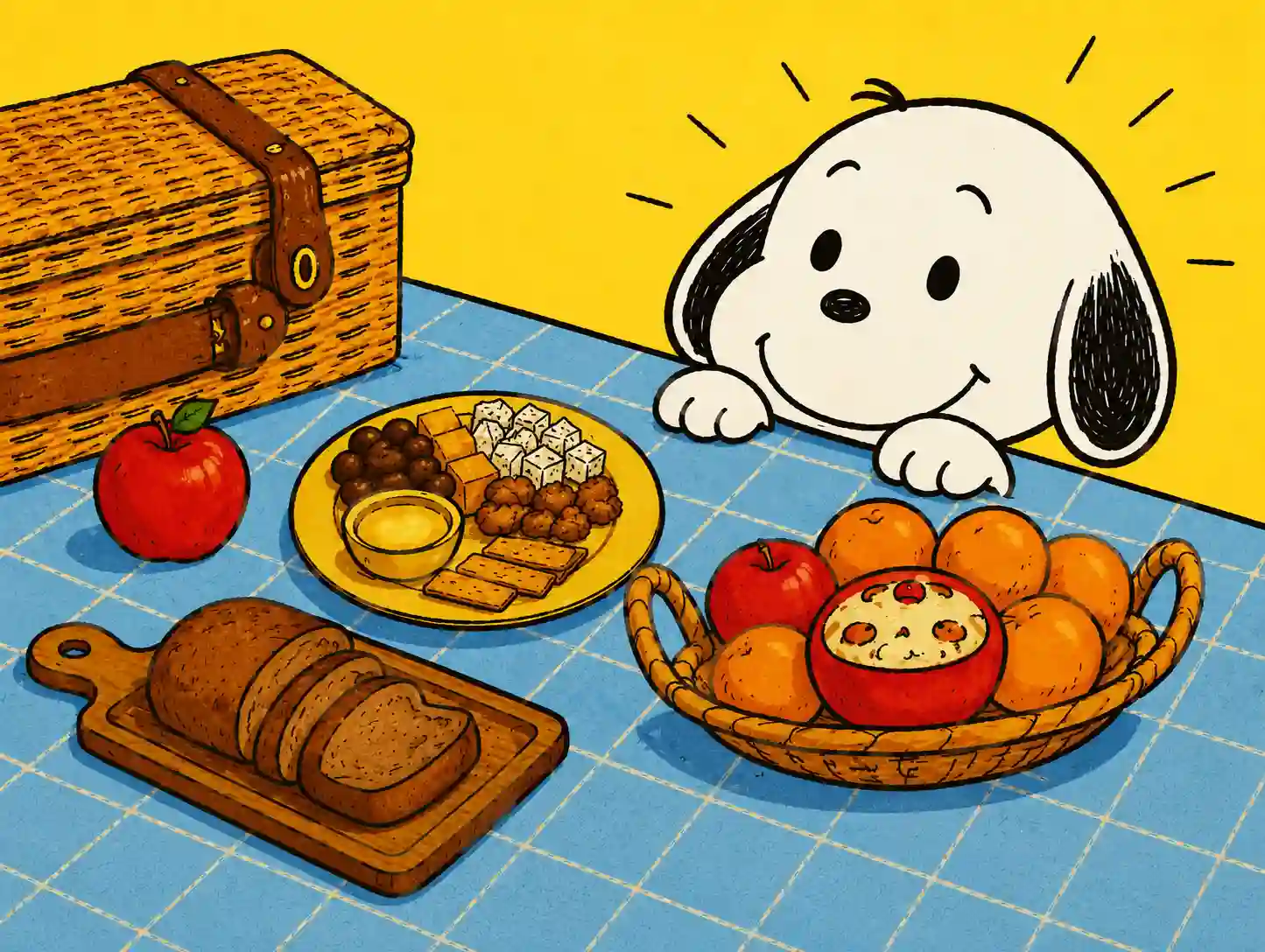 Preview of AI Snoopy Style Generator effect